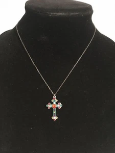 FIREFLY Swarovski Kristall Halskette mit mehreren Steinen - N189 - Bild 1 von 6