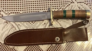 Custom Blackjack 1-7 Replica Made By Western Cutlery New With Sheath Beautiful - Picture 1 of 10