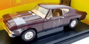 Ertl 1/18 Scale Diecast 36382 - 1968 Chevrolet Chevelle SS396 - Dark Brown - Picture 1 of 5