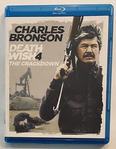 Death Wish 4 The Crackdown Charles Bronson 1987 Blu-Ray Cannon Revenge Action - Picture 1 of 3