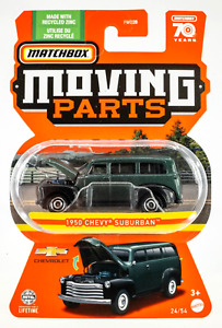 2023 Matchbox Moving Parts #24 1950 Chevy® Suburban™ FORESTER GREEN | FSC