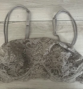 Vintage 90s Olga Beige Cami Underwire Bra Size 34 C  - Picture 1 of 10