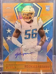 Panini Rook and ⭐️ 2020 - Joshua Kelley #163 signo de longevidad. Naranja /99 (AU, RC) - Imagen 1 de 2