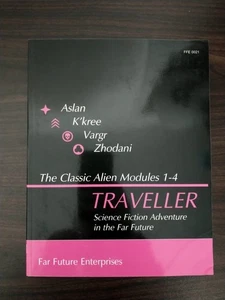 Classic Traveller RPG Reprints The Classic Alien Modules 1-4 FFE - Bild 1 von 1