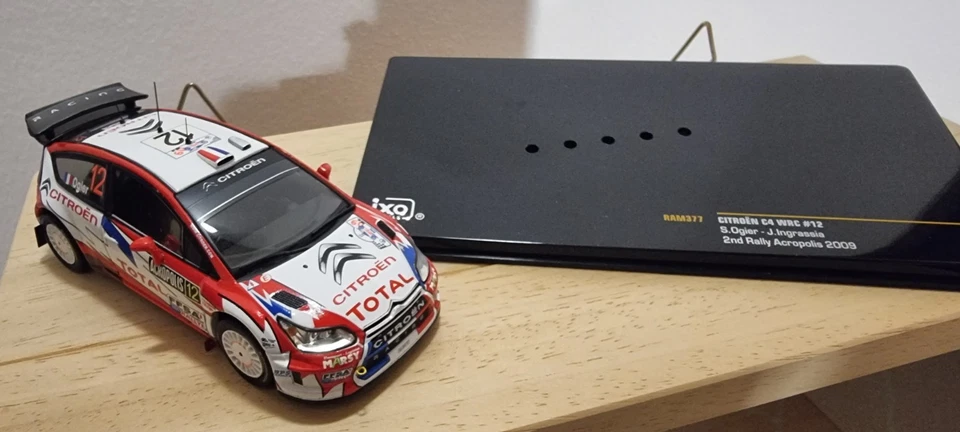 1/43 Ixo RAM377 - Citroen C4 WRC Ogier Ingrassia 12 Acropoli 2009 (1:43) - Immagine 1 di 1