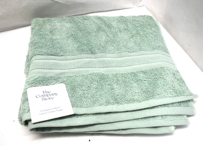 The Company Store Malt 30" x 54" Turkish Cotton Towel Mint Green Large Towel - Image 1 of 4