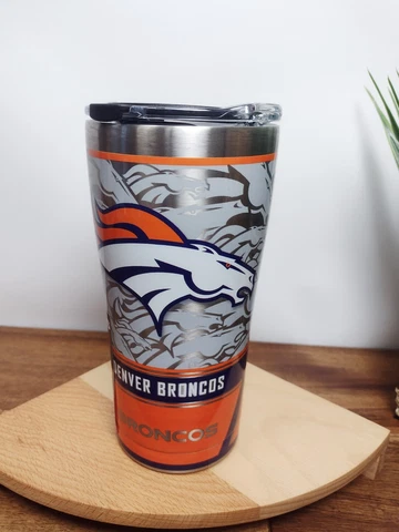 Tervis Edge 20oz Stainless Steel Tumbler - NFL - Denver Broncos Cover