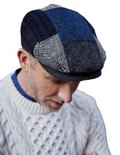Mucros Weavers Irish Flat Cap Men's 100% Wool Tweed Trinity Hat Driving Cap
