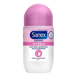 Sanex Dermo Invisible Roll-On 48 Hour Antiperspirant - 50ml - Picture 1 of 6