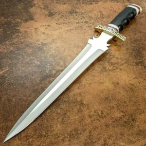 20" SHORT SWORD SUPERB CUSTOM MADE FORGED TOOL STEEL, TACTICAL HUNTING SURVIVAL - Picture 1 of 3
