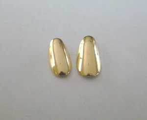 2/$18 TRADITIONELLE WIEDERVERWENDBARE LEBENSLANGE 14 KT VERGOLDET EINFACHE MESSINGFINGERNÄGEL - Bild 1 von 1