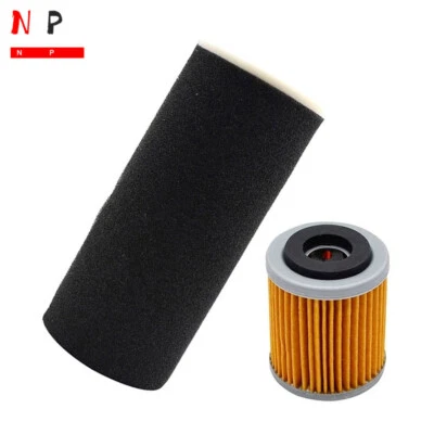 Filtro de aire y filtro de aceite para Yamaha Warrior 350 YFM350X Wolverine 350 YFM350FX Foto 1 de 4