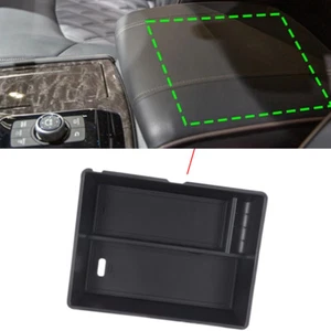 Fit For Nissan Patrol 2023 Black Car Central Armrest Center Console Storage Box - Picture 1 of 6