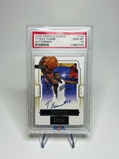 2009-10 TYREKE EVANS Panini Classics Rookie Auto RC SP /499 PSA 10 ROY Kings