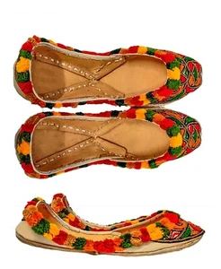 AFGHAN WEDDING KHUSSA SHOES SIZE AFGHAN MEN LADIES FOOT WEAR PARTY EID HANDMADE - Picture 1 of 2