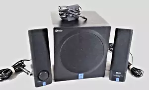 Yamaha YST-MS201 Powered Multi Media System Subwoofer & R&L Satelliten Lautsprecher - Bild 1 von 9