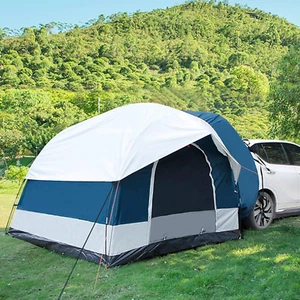 Tenda Auto Campeggio per Bagagliaio SUV, Universale per Portellone Posteriore, C - Foto 1 di 12