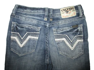Salvage Supply Co. Buckle Reckless Straight Boy's 14R x 27 Adjustable Waist - Picture 1 of 6