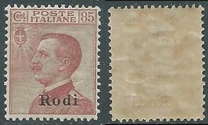 1922-23 EGEO RODI EFFIGIE 85 CENT MNH ** - I29-4 - Picture 1 of 1