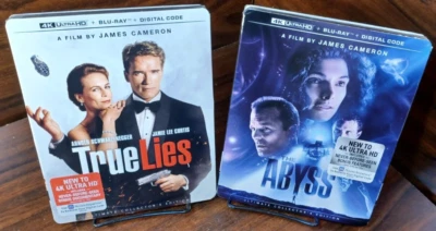 Abyss + True Lies (4K+Blu-ray)Slipcover-NEW (Sealed)-Free Shipping with Tracking - Bild 1 von 4