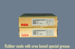 NSK 25TAC62BDDGSUC10PN7BP4 ABEC-7 SEALED Ball Screw Bearings. Matched Set of 2 - Picture 1 of 4