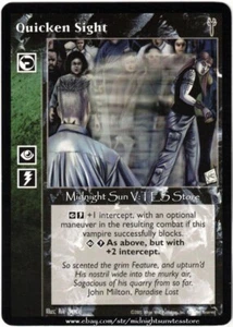 Quicken Sight Legacies of Blood V:TES VTES Vampire CCG - Picture 1 of 1