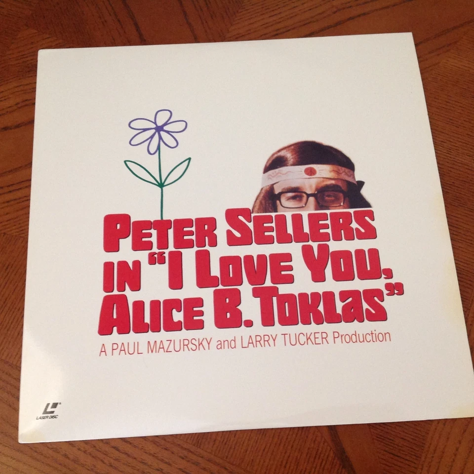 I LOVE YOU ALICE B. TOKLAS LASERDISC PETER SELLERS — 第 1/1 张图片