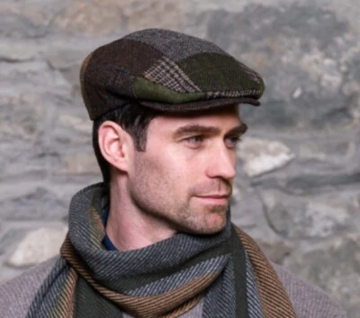 Irish Wool Kerry Cap for Men (Kerry-B-Patch) - Image 1 of 4
