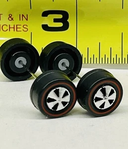 Hot Wheels Redline(STRAIGHT BEARING AXLES WITH WHEELS)= 2 axles 4 wheels #2 - Picture 1 of 2