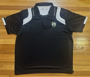 Antigua-Boston Celtics- Black and White Polo- Size XXL - Picture 1 of 4