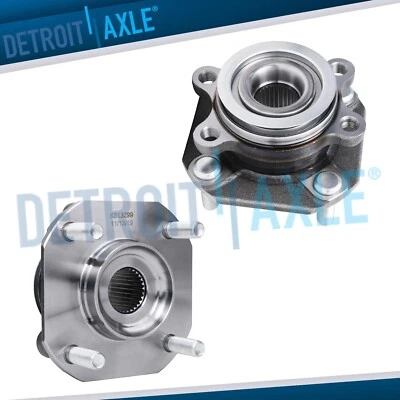 Par de conjunto de cubo de rolamento de roda dianteira para 2007 - 2012 Nissan Sentra 2.0L não ABS - Imagem 1 de 4