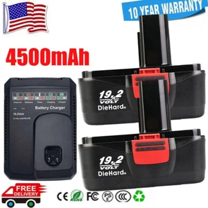 2Pack For Craftsman 19.2 Volt Battery C3 DieHard 130279005 11376 130279003 11375 - Picture 1 of 20