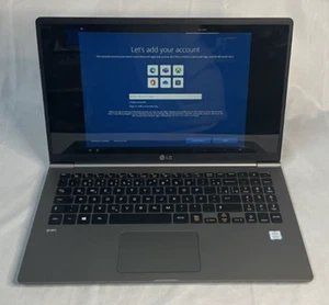 LG Gram 15Z980-G.BH72P1 15.6" i7-8550U@2.00GHz 8GB RAM 256GB SSD - Imagen 1 de 6
