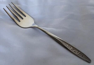 Vintage Superior Stainless Steel Flatware USA Radiant Rose Singles Salad Fork - Picture 1 of 7