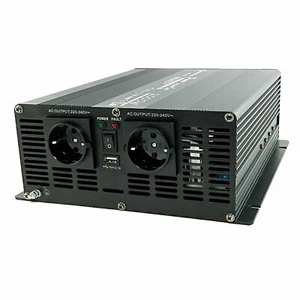 Transformateur de Tension 2000 4000 Watt 12V 230V Onduleur Solaire Camping-Car - Bild 1 von 7