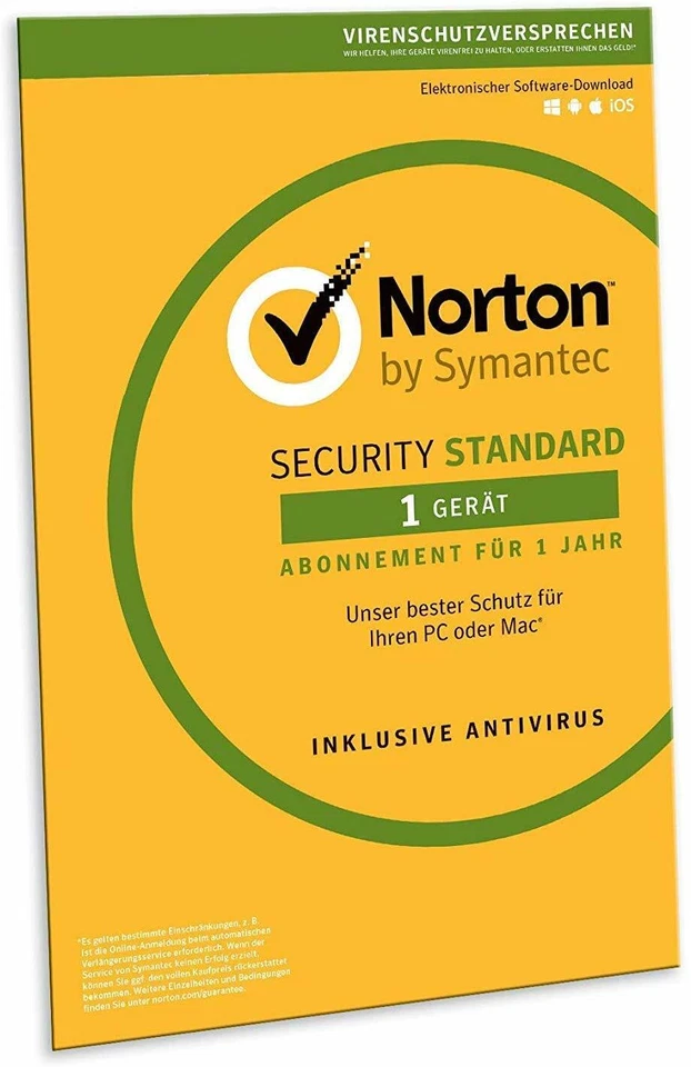 Norton 360 Standard 1 PC 2024 Aktuelle Version Inkl. VPN  KEIN ABO - Bild 1 von 4