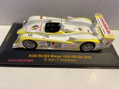 IXO GTM017 Audi R8 N°25 Winner 1000KM Spa 2003 - Ara - Kristensen Al 1/43 ° - Immagine 1 di 4