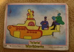 BEATLES 1968 YELLOW SUBMARINE ANGLO CONFECTIONERY ORIGINAL TRADING CARD 24 - Picture 1 of 2