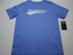 Nike Youth Boys Size XL T-Shirt Blue Scappoose Little League Logo Print Dri-Fit - Picture 1 of 8