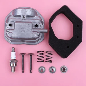 Zylinderkopfabdeckung Ventil Federschaft Set für Honda GX25 HHT25S mit Zündkerze Kit - Bild 1 von 6