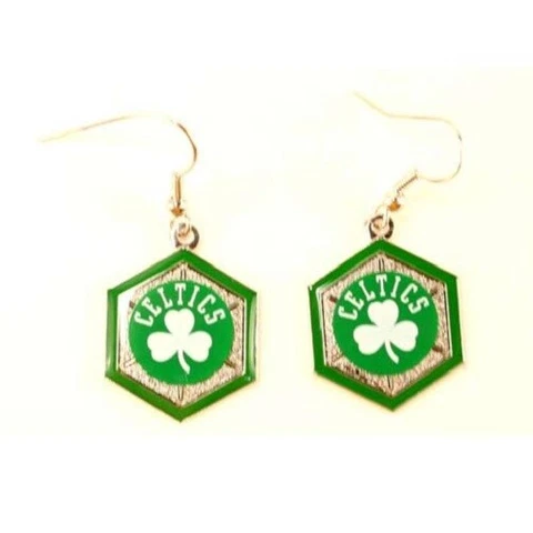 Boston Celtics NBA Sophie Style Dangle Earrings Cover