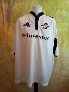 Western Stormers 2003 adidas Rugby Union 100% polyester Shirt. UK men's size XXL - Picture 1 of 10
