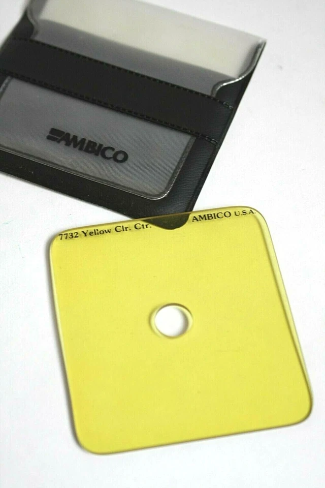 Ambico Filter #7732 - Yellow / Clear Center - Image 1 of 1