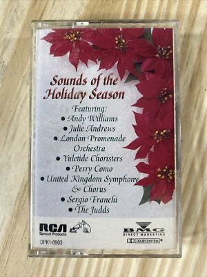 Sounds Of The Holiday Season Cassette 1991 RCA BMG Christmas DPK1 0903 Tested - Image 1 of 4