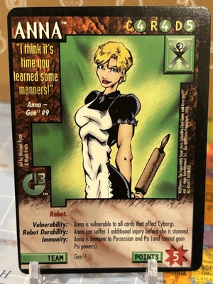 Wildstorms CCG Anna Gen13 Robot Maid Image Universe DC Comics - Image 1 of 2
