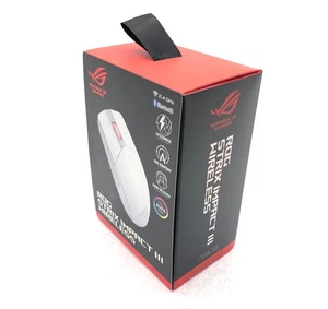 ASUS P520 ROG STRIX IMPACT III MOUSE DA GIOCO WIRELESS 57G LEGGERO 36K DPI WHT - Foto 1 di 4