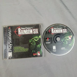 Tom Clancy's Rainbow Six (Sony PlayStation 1, PS1 1999) Completo En Caja - Imagen 1 de 8