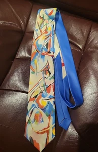 Ralph MARLIN & Co. © " Improvisation Gorge" 1991  Neck Tie - Picture 1 of 5