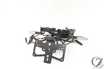 Indicador de señal de giro trasero Ducati Monster 696 Rizoma 2011 11 con montaje de licencia Foto 1 de 4