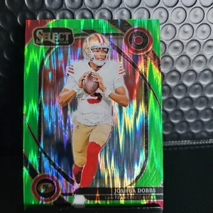 π 2024 Panini Select Football #273 β Joshua Dobbs Neon Green Shock Prizm /499 - Picture 1 of 3